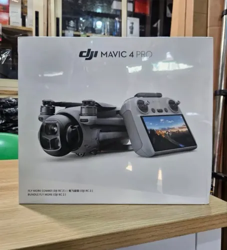 Drone Mavic 4 Pro Fly More Combo lacrado com nota e 1 ano de garantia loja física BH