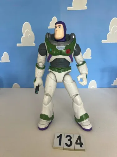 Toy Story Buzzlightyear Mattel, 31 cm, articulado, fala inglês,