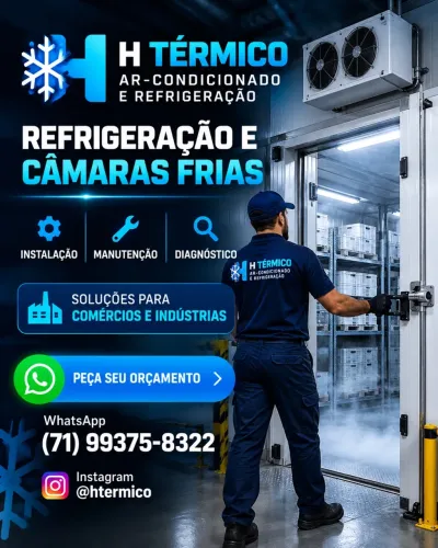 Ar-Condicionado, Câmaras Frias e Refrigeração