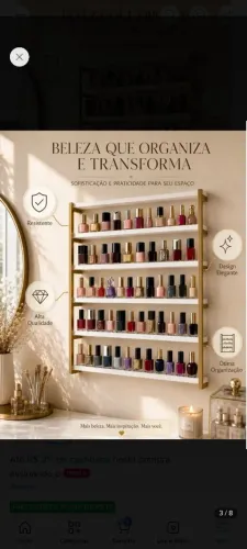 Expositor de esmaltes