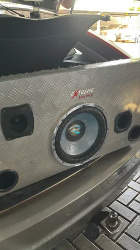 Som Automotivo Completo: Caixa Roadstar + Módulo ProAudio 