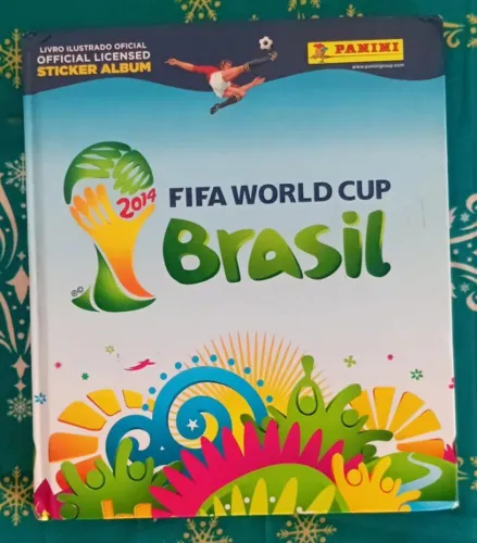 Álbum Capa Dura Copa do Mundo de 2014 Completo Panini...