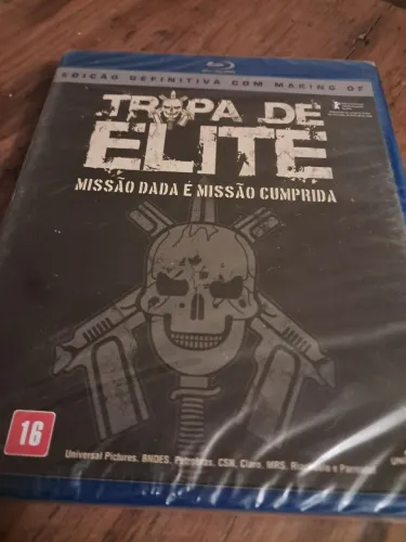 Tropa de Elite Original Blu Ray - Edição Definitiva com Making Of - Lacrado