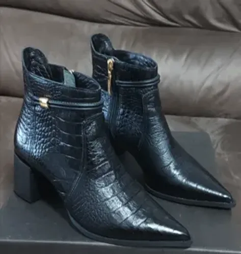 Bota Paraonda de Couro - Tamanho 35