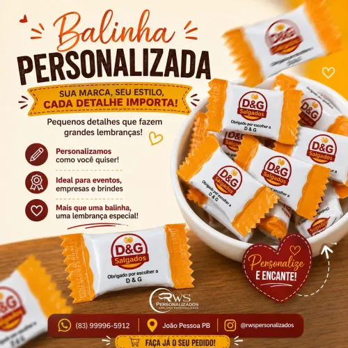 Balas Personalizado 