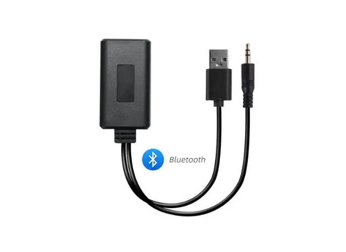 Receptor Bluetooth Cabo Adaptador Aux P2 Música Áudio Estéreo   