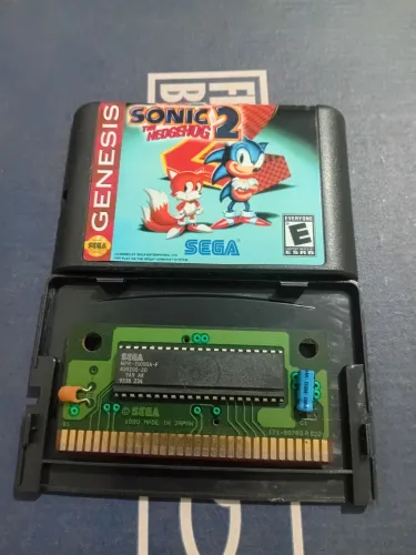 Sonic 2 original para Mega Drive placa original