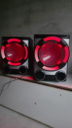 Par subwoofers LG cm9520 12 polegadas