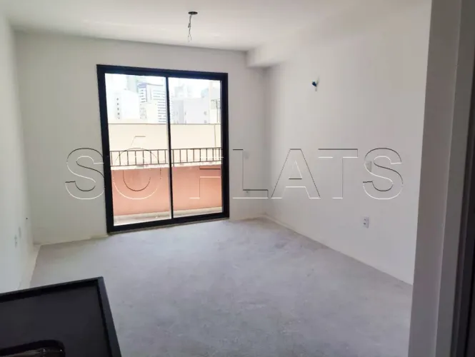 Apartamento tipo studio na Consolação com 24m² 1 dormitório.