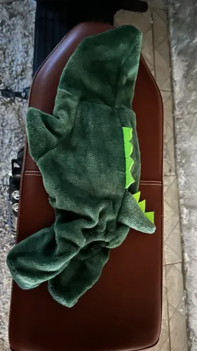 Roupa pet dinossauro TAM P