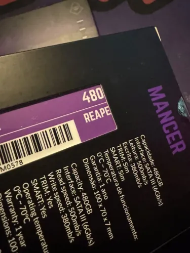 SSD Mancer Reaper S 480GB