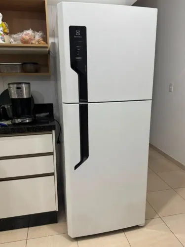 Geladeira Electrolux Frost Free 431L Efficient AutoSense Duplex Branca (TF70) 220V
