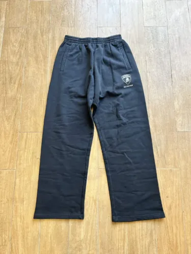 calça moletom balenciaga lamborghini preta