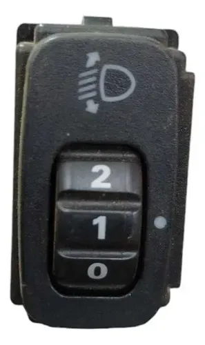 Comando Regulagem Farol Milha Lancer 2014 2015 2016 2017 Preta