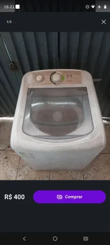 Máquina de lavar Consul 8 kg
