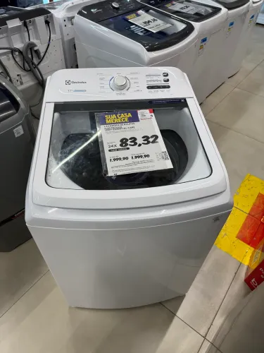 Lava roupas 17 kg Electrolux cond. lion ville