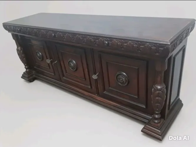 Aparador/Buffet de Jacarandá (~70 anos, Impecável)