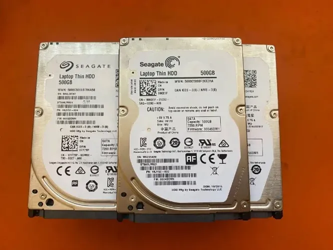 lote com 18 hds Hd 500gb 7200rpm Para Notebook Sata seagate !