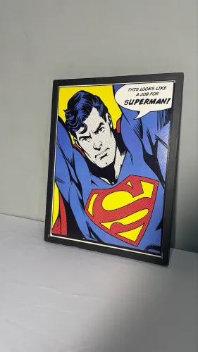 Quadro decorativo Superman