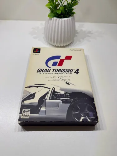 Jogo PS2 Gran Turismo 4 (Japonês) Completo COM LIVRO GUIA