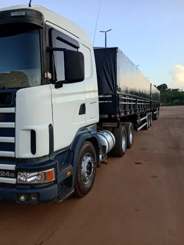 SCANIA 420 6x4 + CARRETA RANDON À VENDA!