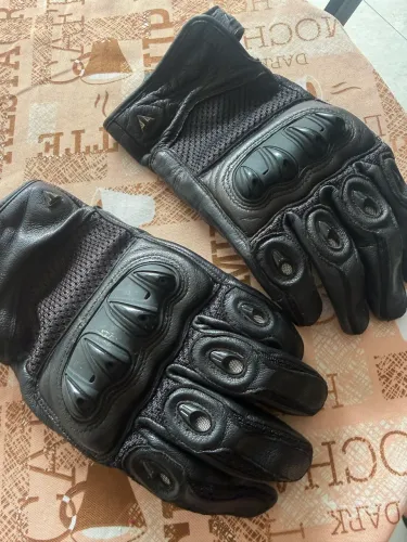 Luva motorciclista triumpy gg couro original