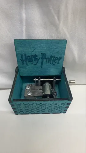 Caixinha de Música Harry Potter - Artesanal / Decorativa