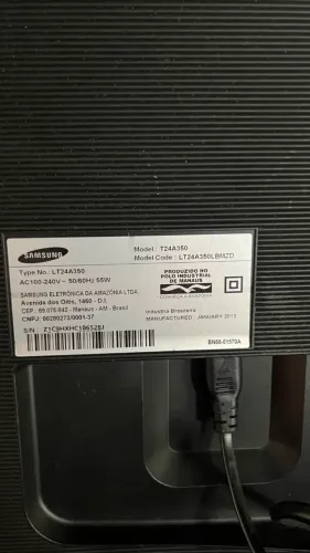 Monitor / TV Samsung 24" Full HD (Conversor Integrado) - Sem Controle