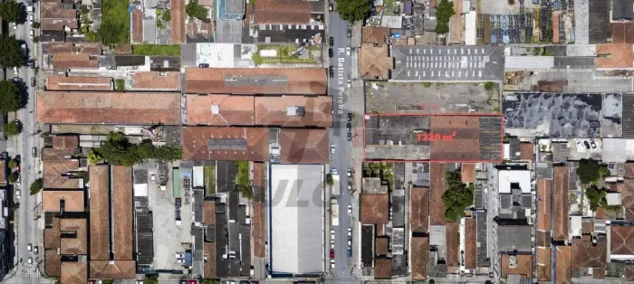 Terreno comercial para vender e alugar no Bairro Macuco em Santos - SP