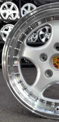 Rodas aro 18 Furação 4x130 Porsche Gemballa