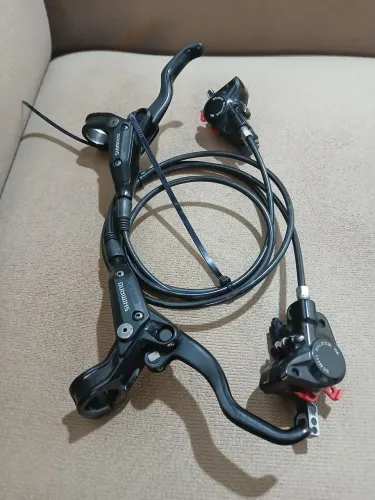 Freios hidráulicos shimano Alívio M445
