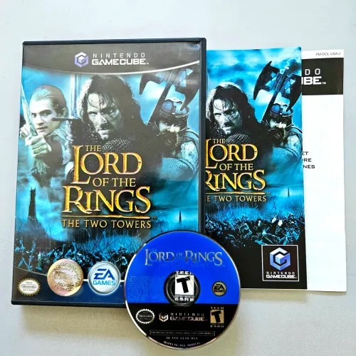 Senhor dos Aneis 2 Torres original Nintendo Game cube