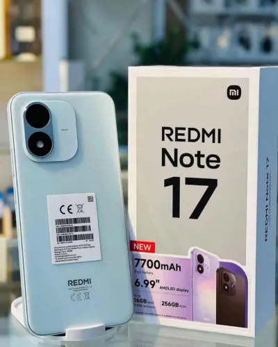 Redmi Note 17 4G 256GB 8RAM Lançamento