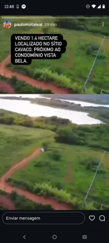 Terreno próximo ao açude Boqueirão 