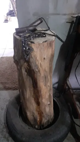 Corrente de moto serra com alça