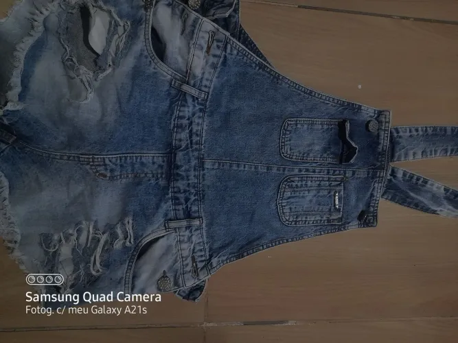 VENDE-SE MACACAO JEANS DA OPPNUS N40