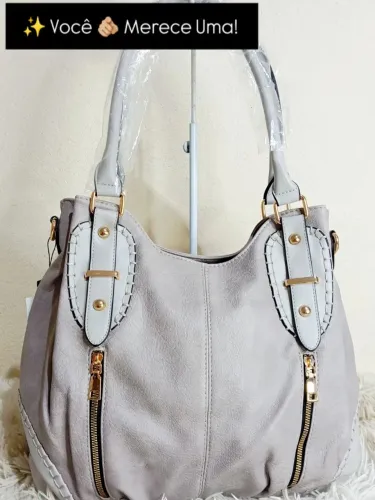 Bolsa Feminina GG 08 Divisórias Top de Linha