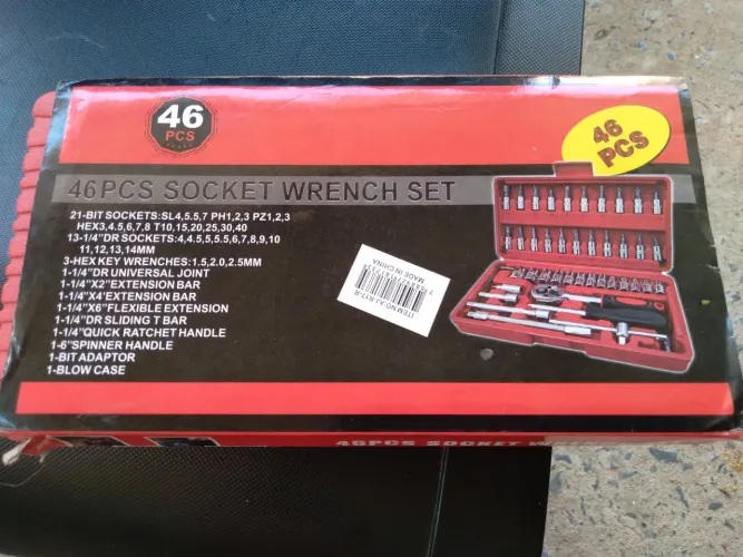 VENDO SOCKET 46 PECAS  OPORTUNIDADE, muito util para varias situacoes
