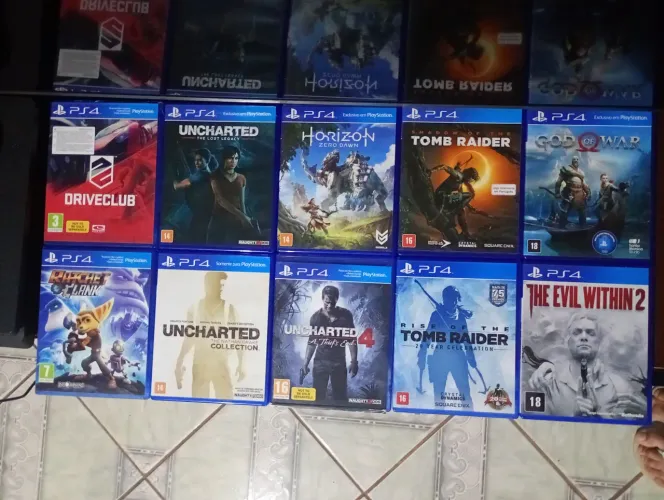 Jogos ORIGINAIS de PlayStation4