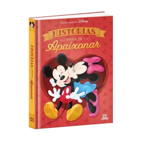 Livro Historias Para Se Apaixonar Mickey e Minnie