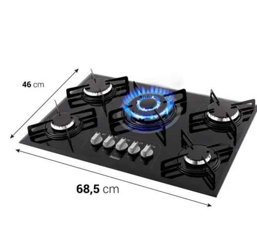 Cooktop Philco 5 bocas