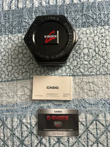 Relógio Casio G-Shock GA-100CB Original - Completo com Lata e Manual