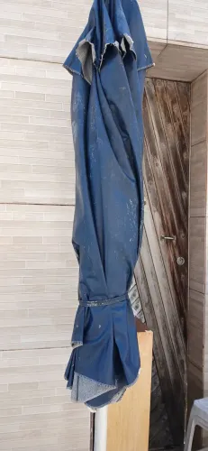 Sombreiro de praia com suporte
