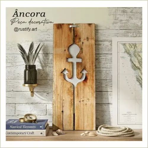 Placa Decorativa - Âncora