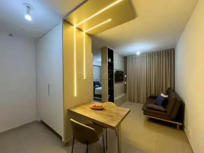 Apartamento Flat/Studio mobiliado com 37,20m², bairro Ribeirânia, Zona Leste de Ribeirão P