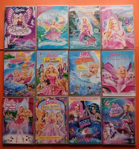 Dvd Barbie - 12 Títulos 