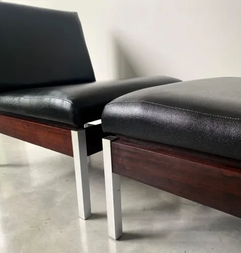 Antigo par de poltronas