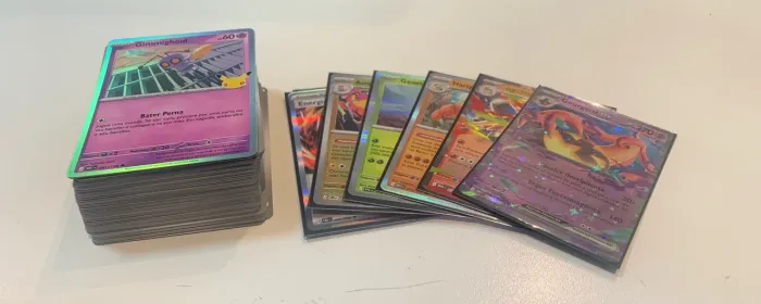 Lote 106 cartas Pokémon TCG