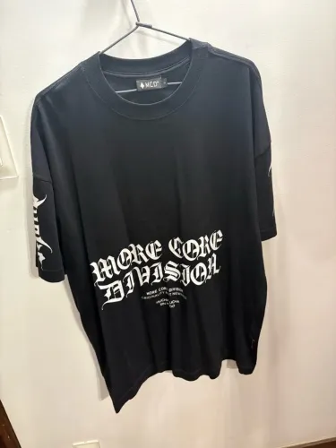 Blusa Mcd caligrafitti preta tamanho G