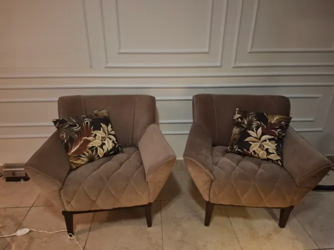 Conjunto de poltronas Ferrari